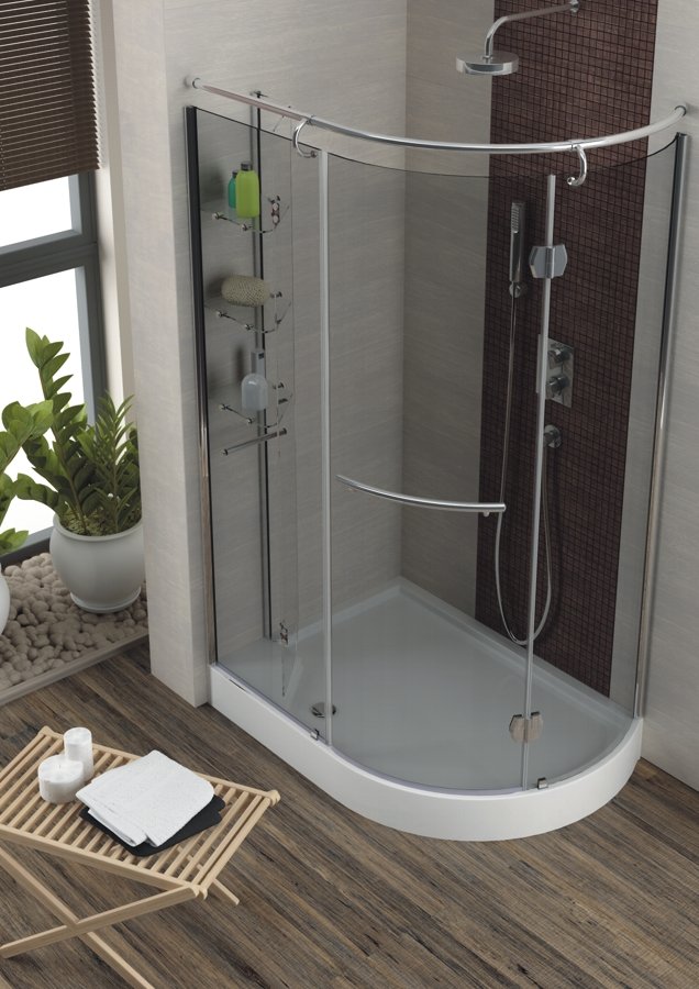 Aquaform ETNA GRIGIO Asymetryczna 120x85 PRAWA brodzik Kabina aquaform-etna-grigio-asymetryczna-120x85-prawa-brodzik-kabina