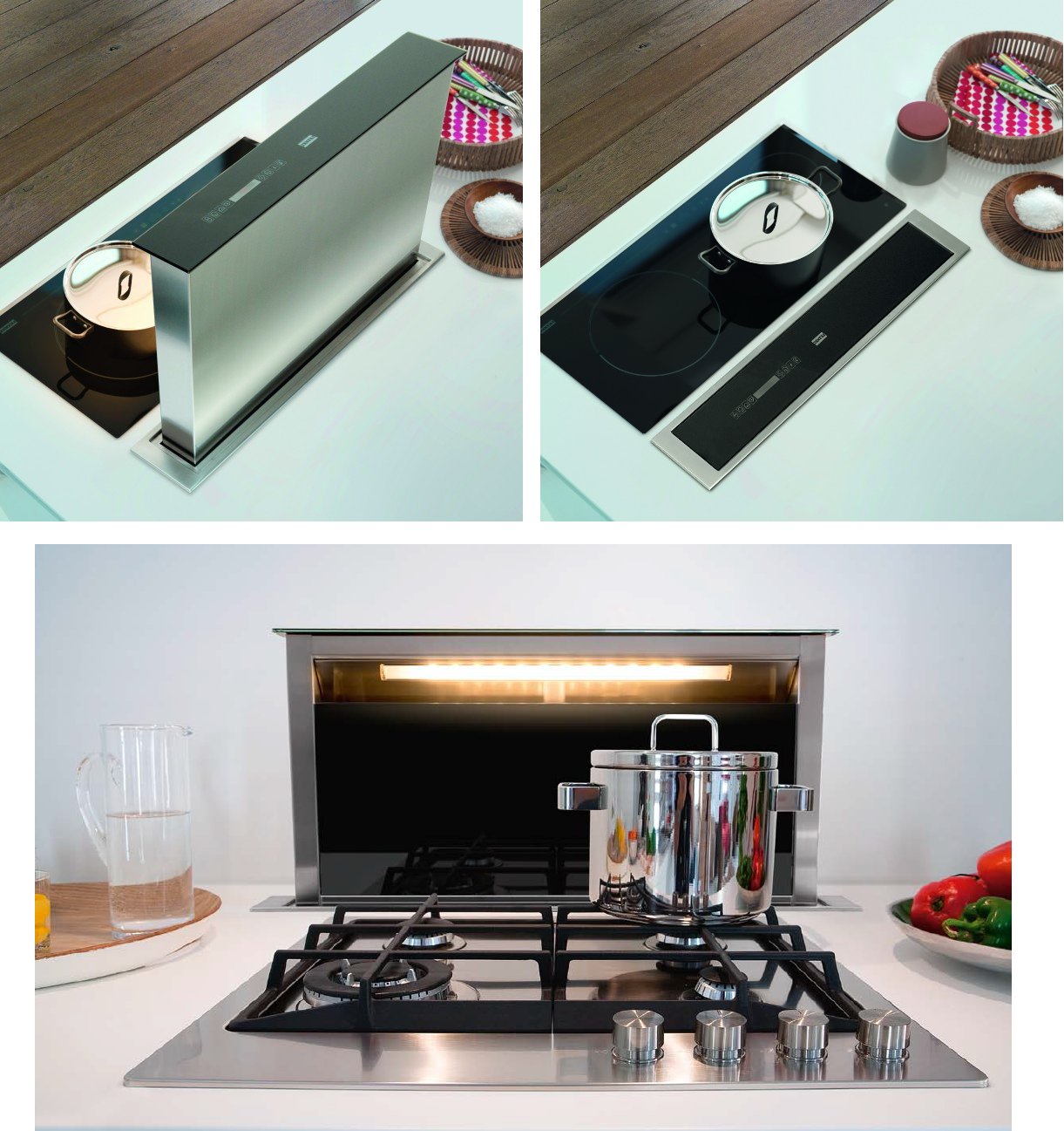 Franke DOWNDRAFT FDW 908 IB XS Okap wyspowy RTVAGD Sklep