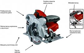 Pi�a r�czna Einhell RT-CS 165 RED LINE