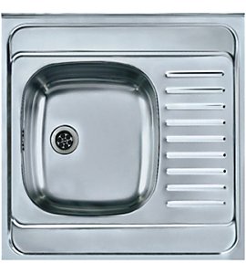 Zlewozmywak stalowy Alveus CLASSIC 20 LEWY len