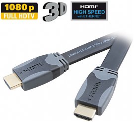 Kabel HDMI Vivanco HDMI 0,75m 1.4 3D +ETHERNET spdif FULL HD 24K [42102] 