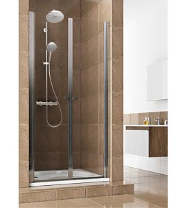 Kabina natryskowa Aquaform SILVA drzwi wahad�owe 100 (do monta�u we wn�ce)