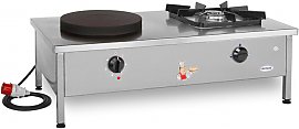 Taboret elektryczny GAZOWO - ELEKTRYCZNY 9,5kW KGE-1