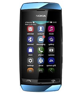 Smartfon Nokia ASHA 306 MID BLUE
