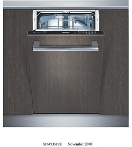 Zmywarka z panelem zintegrowanym Siemens SF 64T358EU