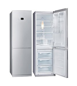 Lodówka z dolnym zamrażalnikiem LG GR B399 PLQA