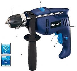 Wiertarka udarowa Einhell BT-ID 710 E Blue line