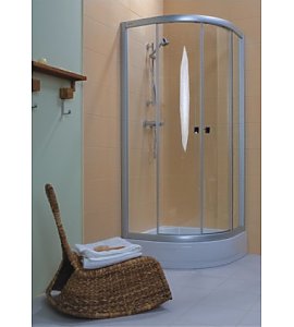 Kabina natryskowa Sanplast KP4/VE-90-S W0 600-050-0031-01-401