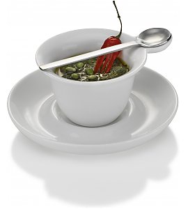 Miska porcelanowa ze spodkiem Tapasmax - 2 sztuki 785 195