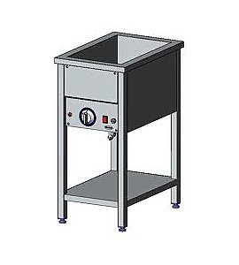 Bemar elektryczny wolnostojcy 1-komorowy 0,8kW BE 1W