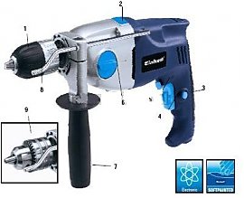 Wiertarka udarowa Einhell BT-ID 1050 E Blue line