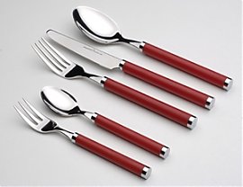 Sztućce BergHoff COLORI ROSSO 30 ELE - 1230016