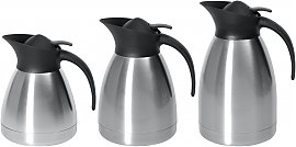 Termos stalowy do kawy z przyciskiem 1L 446508