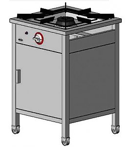 Trzon gazowy 1-palnikowy z szafk� 9kW TG-110.IV