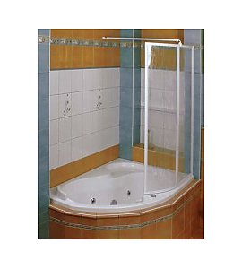 Kabina natryskowa Ravak Parawan VSK2 Rosa 140 L rain