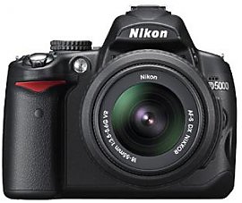Lustrzanka cyfrowa Nikon D 5000 18-55VR + 55-200VR  LUSTRZANKA