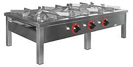 Taboret gazowy 3-palnikowy 21kW TG 321.I