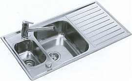 Zlewozmywak stalowy Teka ORBIS 60 B-CN