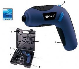Wkr�tarka Einhell BT-SD 3,6 F Blue line