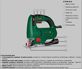 Wyrzynarka DWT STS06-80 D 