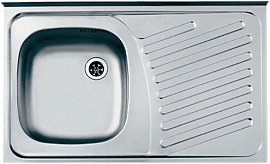 Zlewozmywak stalowy Alveus COMPACT 10 LEWY satyna