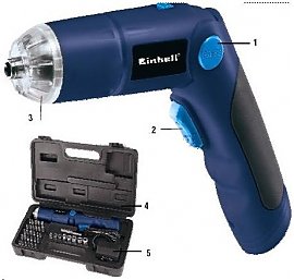 Wkr�tarka Einhell BT-SD 4,8 F Blue line 