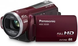 Kamera cyfrowa Panasonic HDC SD 20 EP R
