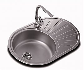 Zlewozmywak stalowy Teka DR-77 1C 1E CN MAT