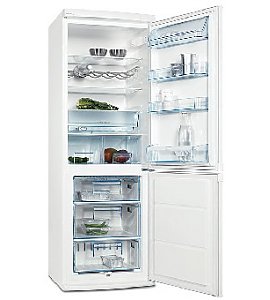 Lodówka z dolnym zamrażalnikiem Electrolux ERB 34233W
