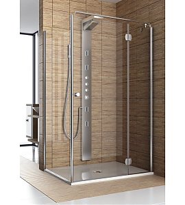 Kabina natryskowa Aquaform SOL DE LUXE drzwi uchylne 120 PRAWE (do monta�u ze �ciank�)