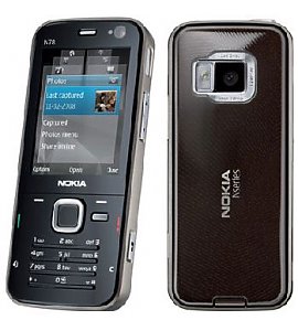 Telefon kom�rkowy Nokia N78 Cocoa Brown + 2GB (1 Year Nav.)