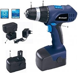 Wiertarko-wkr�tarka Einhell BT-CD 18 2B Blue line