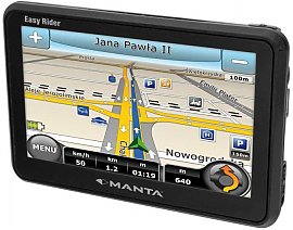 Nawigacja GPS Manta GPS 510 Easy Rider  + MapaMap PL
