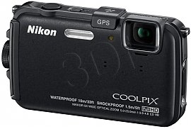 Aparat kompaktowy Nikon COOLPIX AW100 CZARNY 