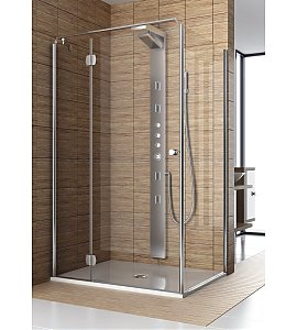 Kabina natryskowa Aquaform SOL DE LUXE drzwi uchylne 120 LEWE (do monta�u ze �ciank�)