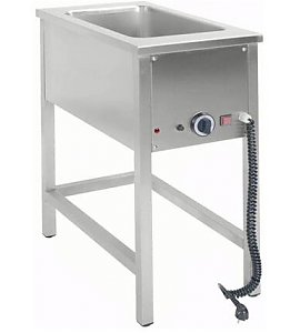 Bemar elektryczny jezdny 1-komorowy 1,6kW 2xGN 1/1 BE-2J