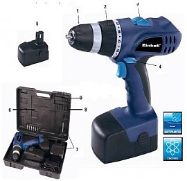 Wiertarko-wkr�tarka Einhell BT-CD 18 1h Blue line