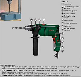 Wiertarka udarowa DWT SBM-780