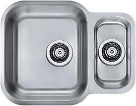 Zlewozmywak stalowy Alveus DUO 70 satyna