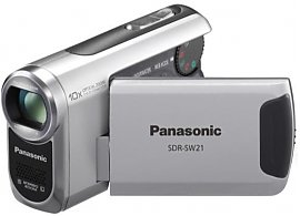 Kamera cyfrowa Panasonic SDR SW21 EP srebrny