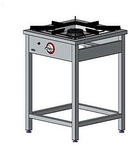 Trzon gazowy 1-palnikowy 7kW TG-107.II