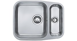 Zlewozmywak stalowy Alveus Duo 80 satyna