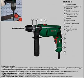 Wiertarka udarowa DWT SBM-780 C
