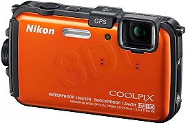 Aparat kompaktowy Nikon COOLPIX AW100 POMARA�CZ