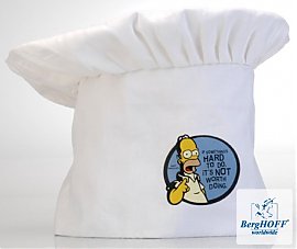 Dodatek kuchenny BergHoff SIMPSONS czapka szefa kuchni - 1500126