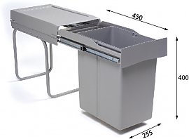 Sortownik do odpadów Alveus ALBIO 20 (2x14l)