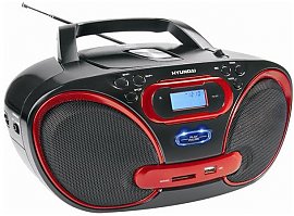 Radiomagnetofon CD Hyundai TRC 101 ADRSU 3 R Czerwony