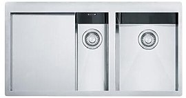 Zlewozmywak stalowy Franke PPX 651/251 komora lewa 127.0203.467