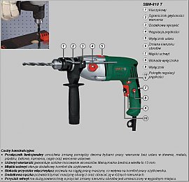 Wiertarka udarowa DWT SBM-810 T