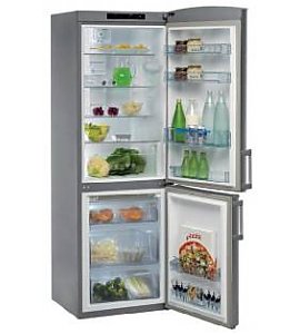 Lod�wka z dolnym zamra�alnikiem Whirlpool WBC 3525 NFX